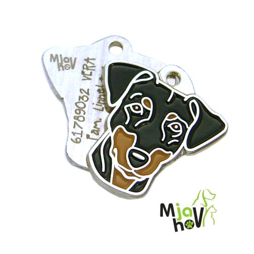 ID tegn-pinscher-indgraverede.jpg Personlige hundetegn MjavHov - indgraverede hundetegn online